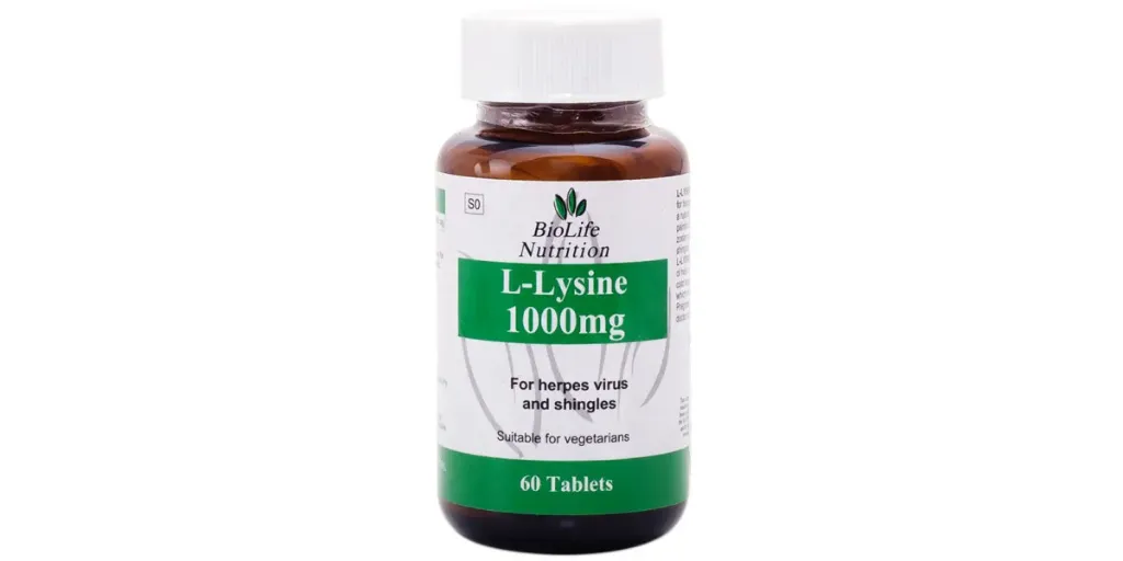 L-Lysine 1000mg 60 Caps
