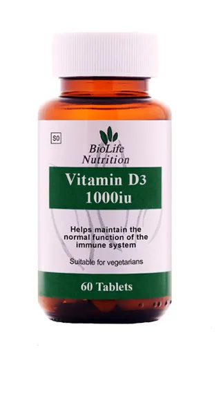D3 1000iu 60 Tabs