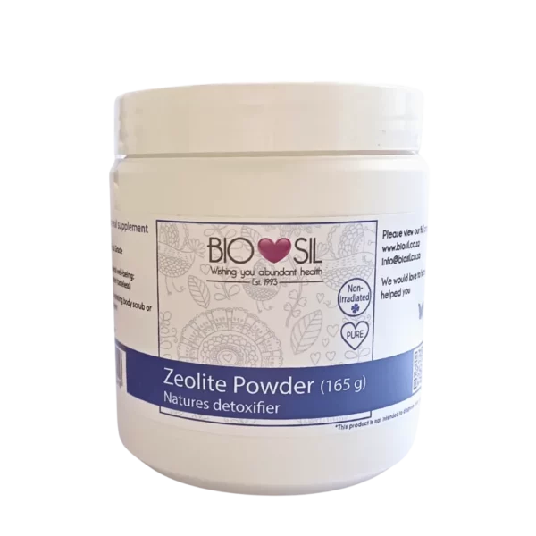 Zeolite Powder (Ultra-fine Human-grade) 165g in 500ml tub