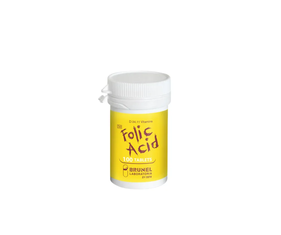 Folic Acid 0.5mg 100 Tabs