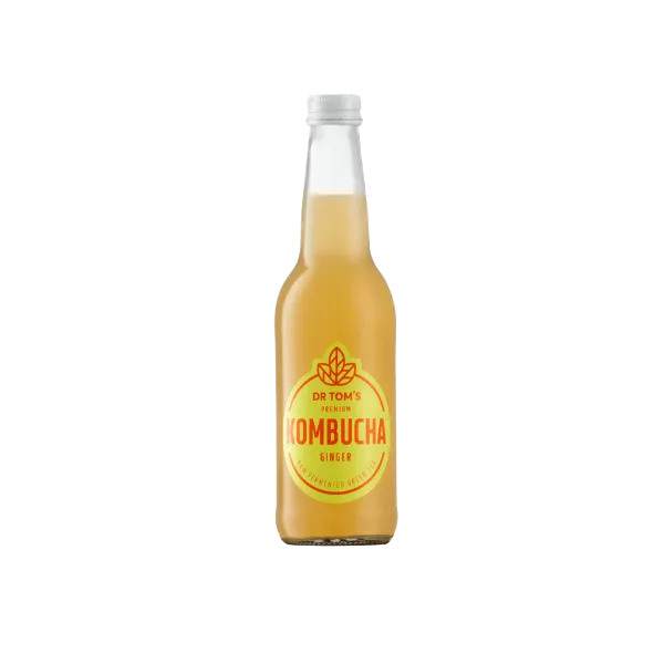 Dr Tom's Kombucha Ginger 340ml