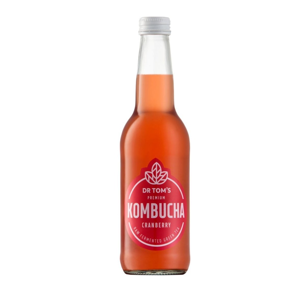 Dr Tom's Kombucha Cranberry