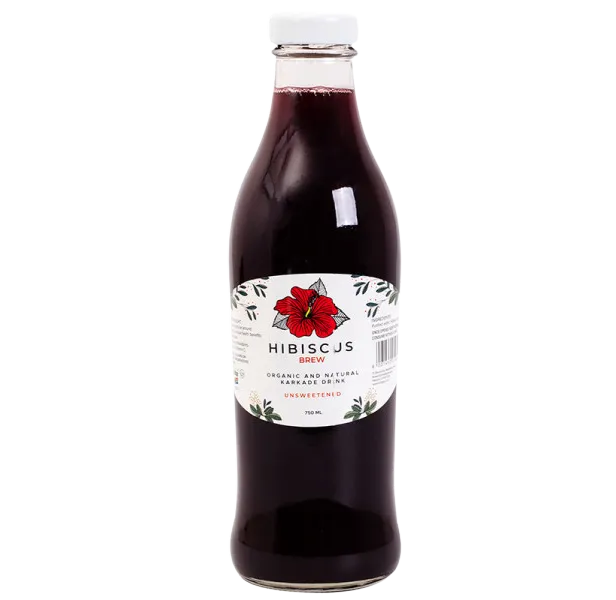 Hibiscus Brew 750ml Unsweetened