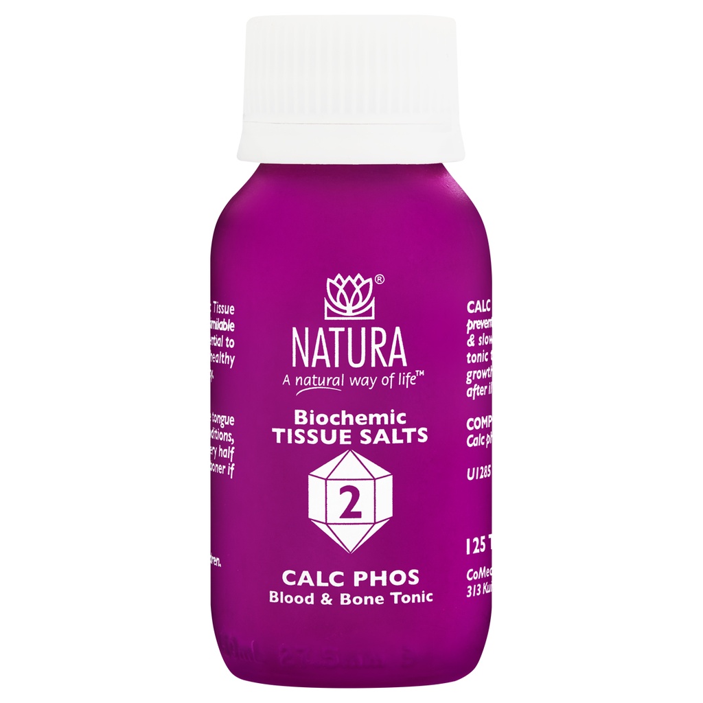 NATU02_Tissue Salt Calc Phos No2 Tab 125
