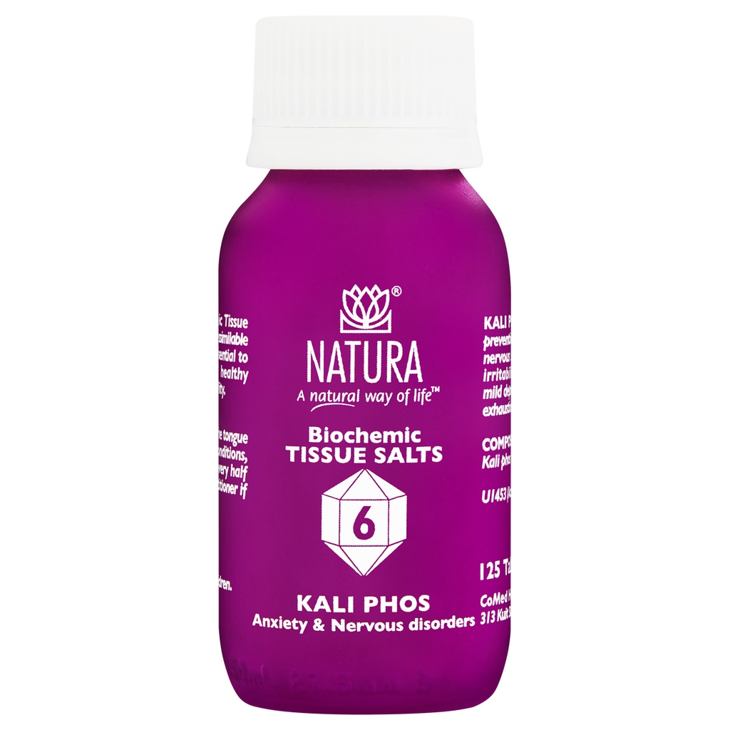 NATU06_Tissue Salt Kali Phos No6 Tab 125