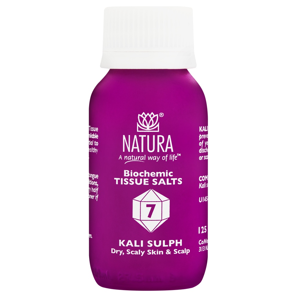 NATU07_Tissue Salt Kali Sulphur No7 Tab 125