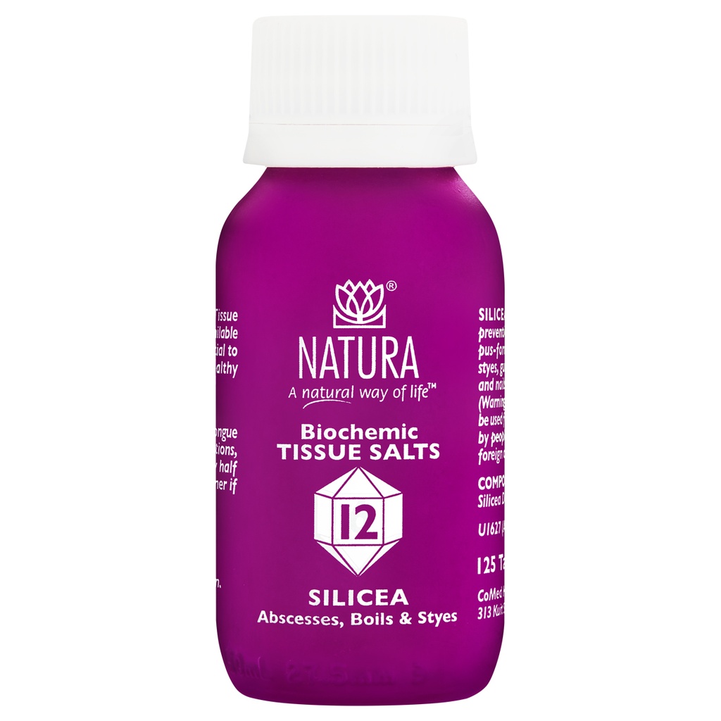 Tissue Salt Silicea No12 Tab 125