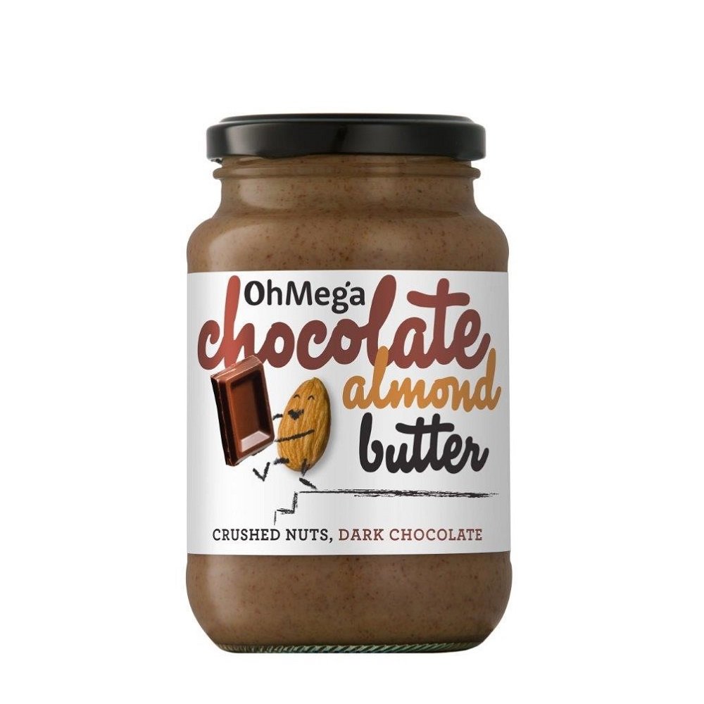 OMEG02_Mega Chocolate Almond Butter 400g