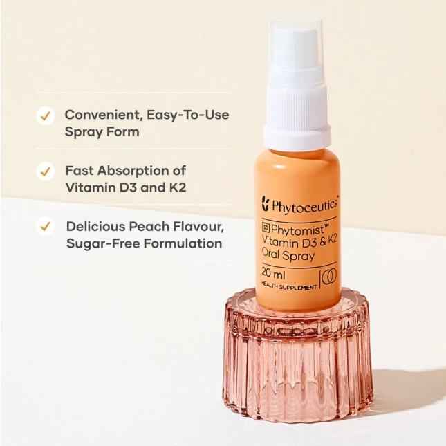 PHYT08_Phytomist Vitamin D3 & K2 Spray 20ml