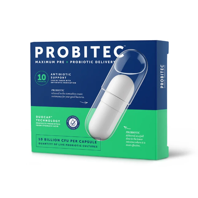 PROB02_Probitec Advanced Probiotic Caps 10