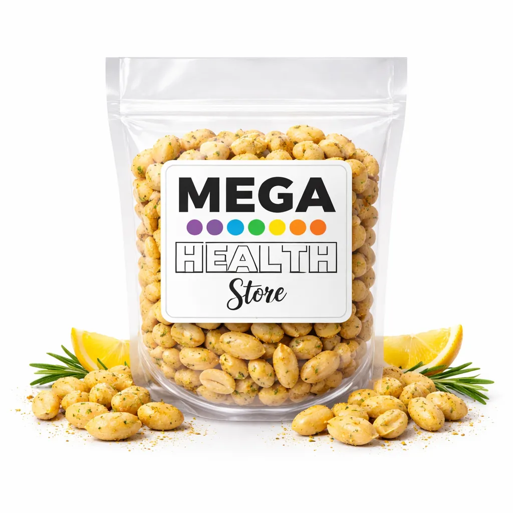 RRBPSLH100_Blanched Peanut Lemon & Herb 100g