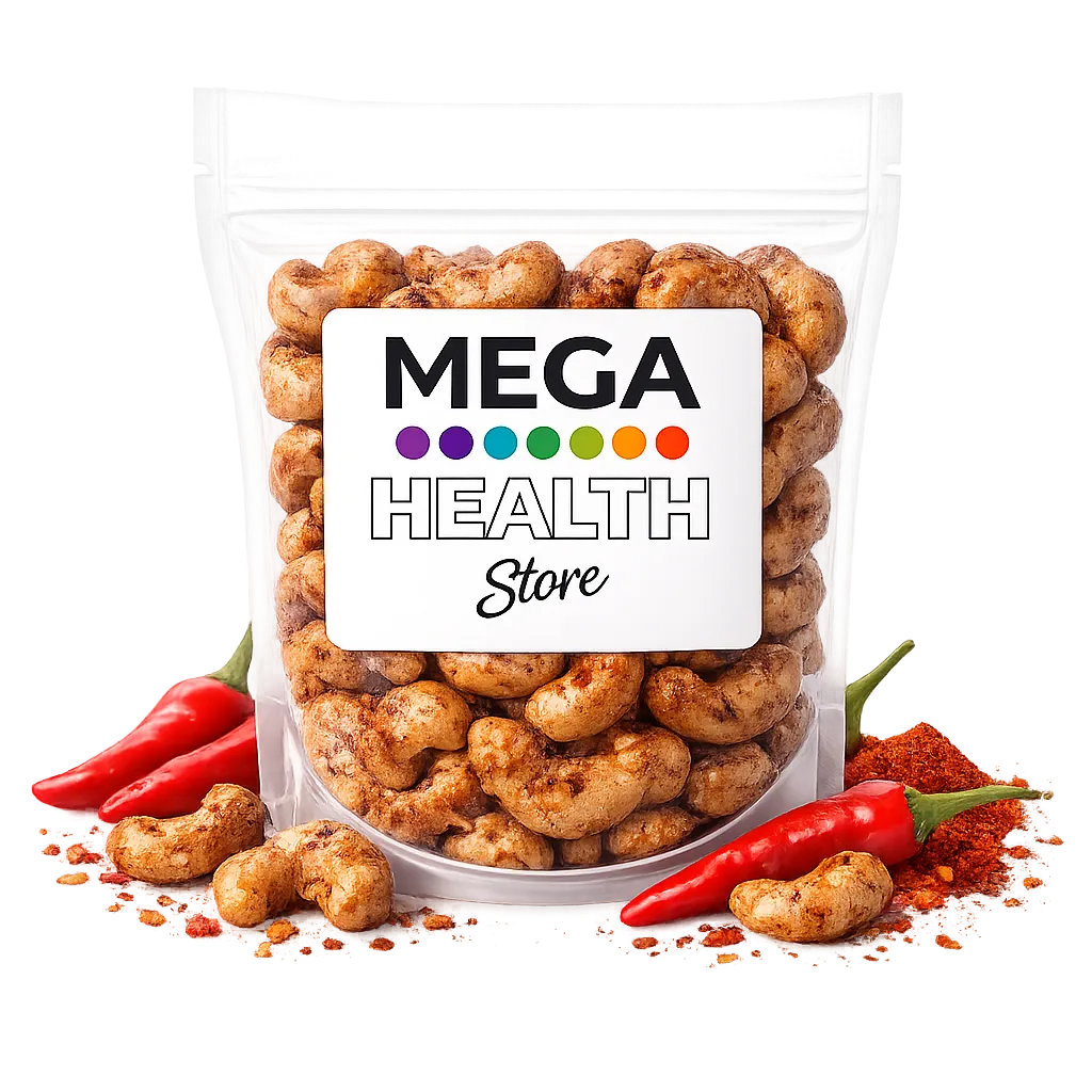 RRCCCAS100_Chilli & Cayenne Caramel Cashews 100g