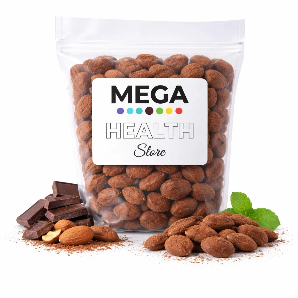 Dark Chocolate Cocoa Dusted Almonds 200g