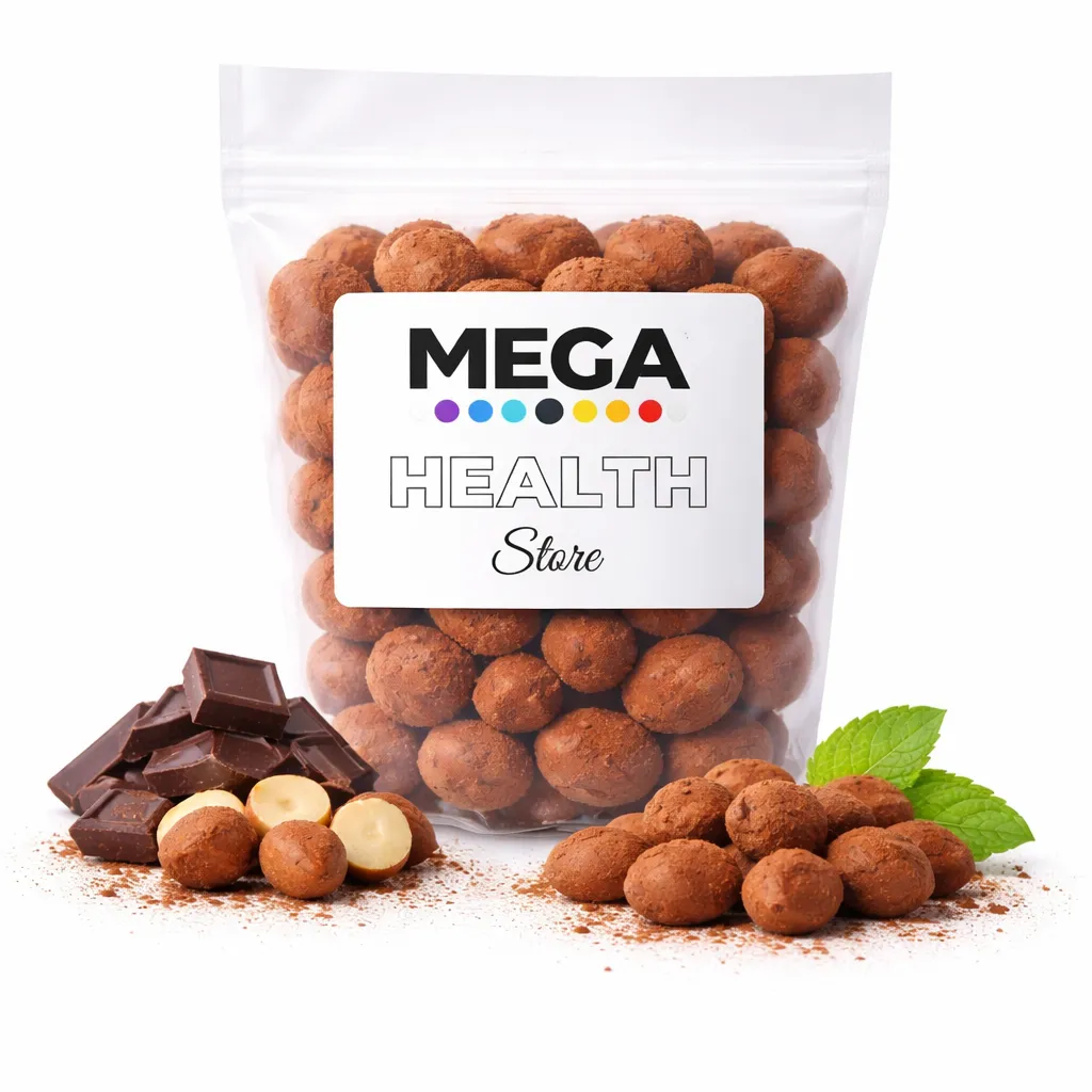 Dark Chocolate Cocoa Dusted Almonds 100g
