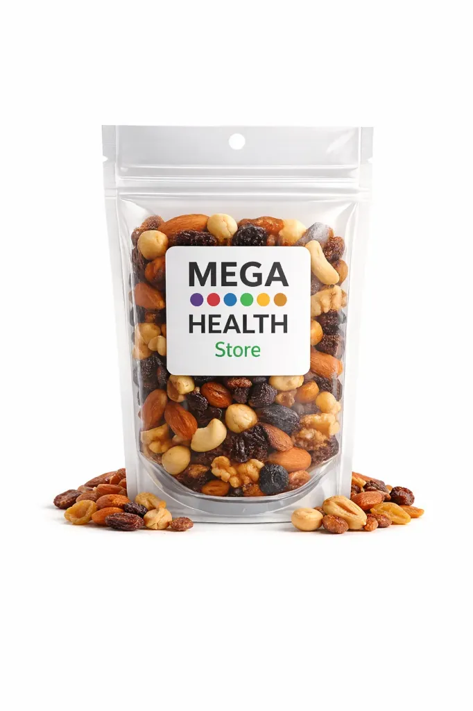 Roasted Mixed Nuts & Raisins 100g