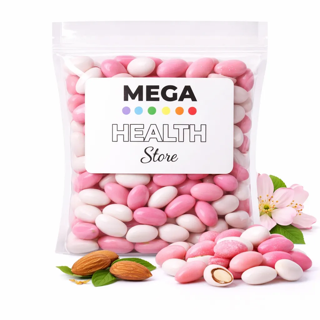 Pink & White Almonds 100g