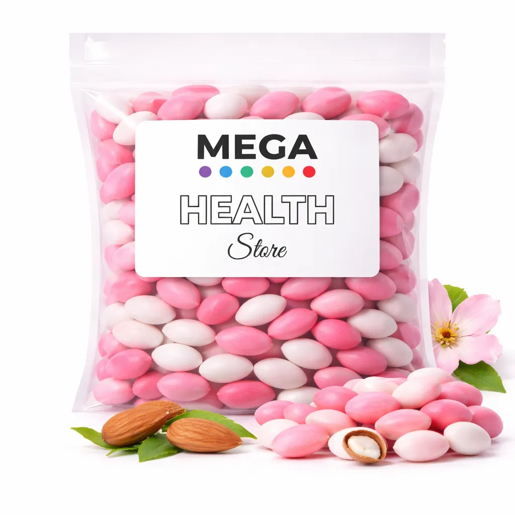 Pink & White Almonds 200g