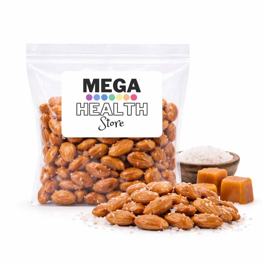 RRSFCA200_Sugar Free Salted Caramel Almonds 200g