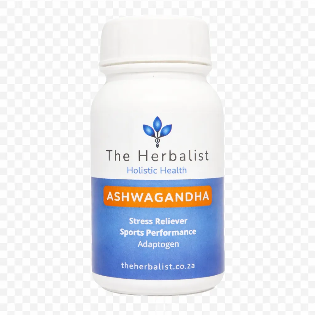 THERB03_Ashwagandha 500mg 60 Caps