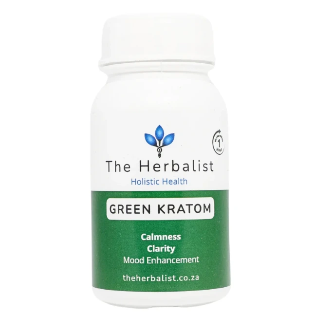 THERB15_Green Kratom 500mg 60 Caps