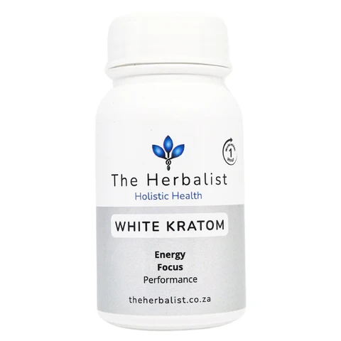 White Kratom 500mg 60 Caps