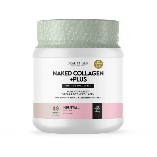 Beauty Gen Naked Plus Collagen 338g tubs