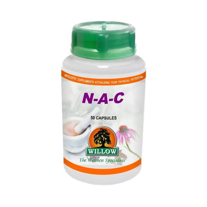 NAC (N-Acetyl Cysteine) 50 Caps