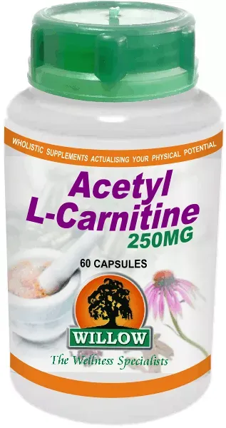 WILL65_Acetyl L-Carnitine 250mg 60 Caps