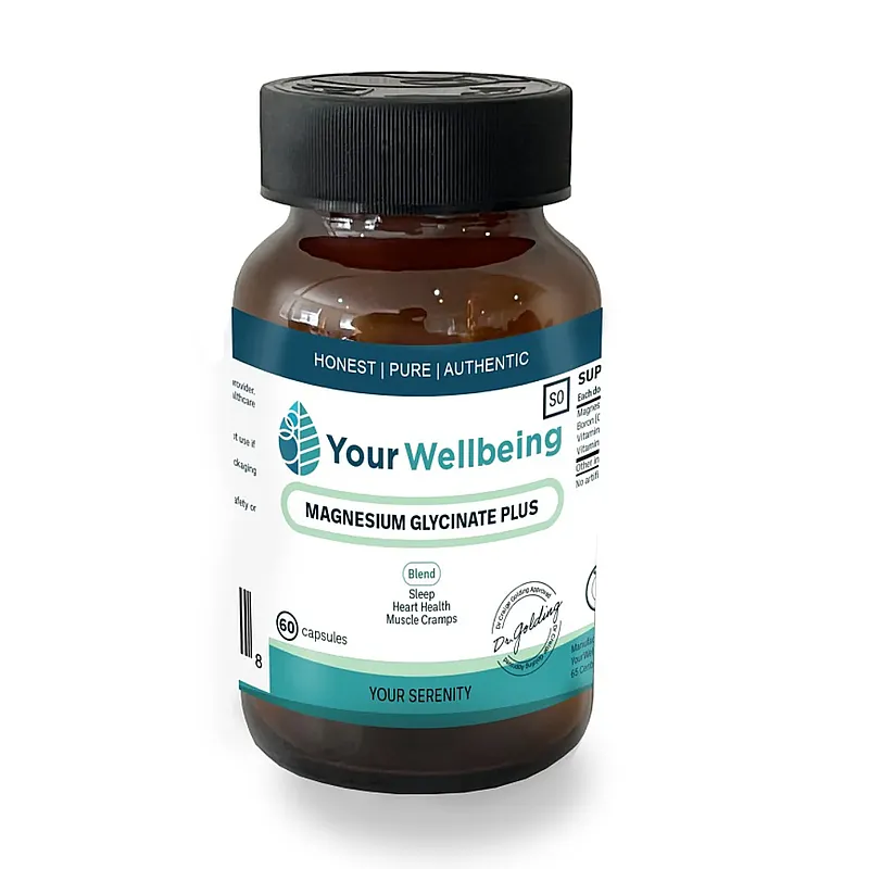 YOWB30_Magnesium Glysinate Plus (1000mg) 60 Caps