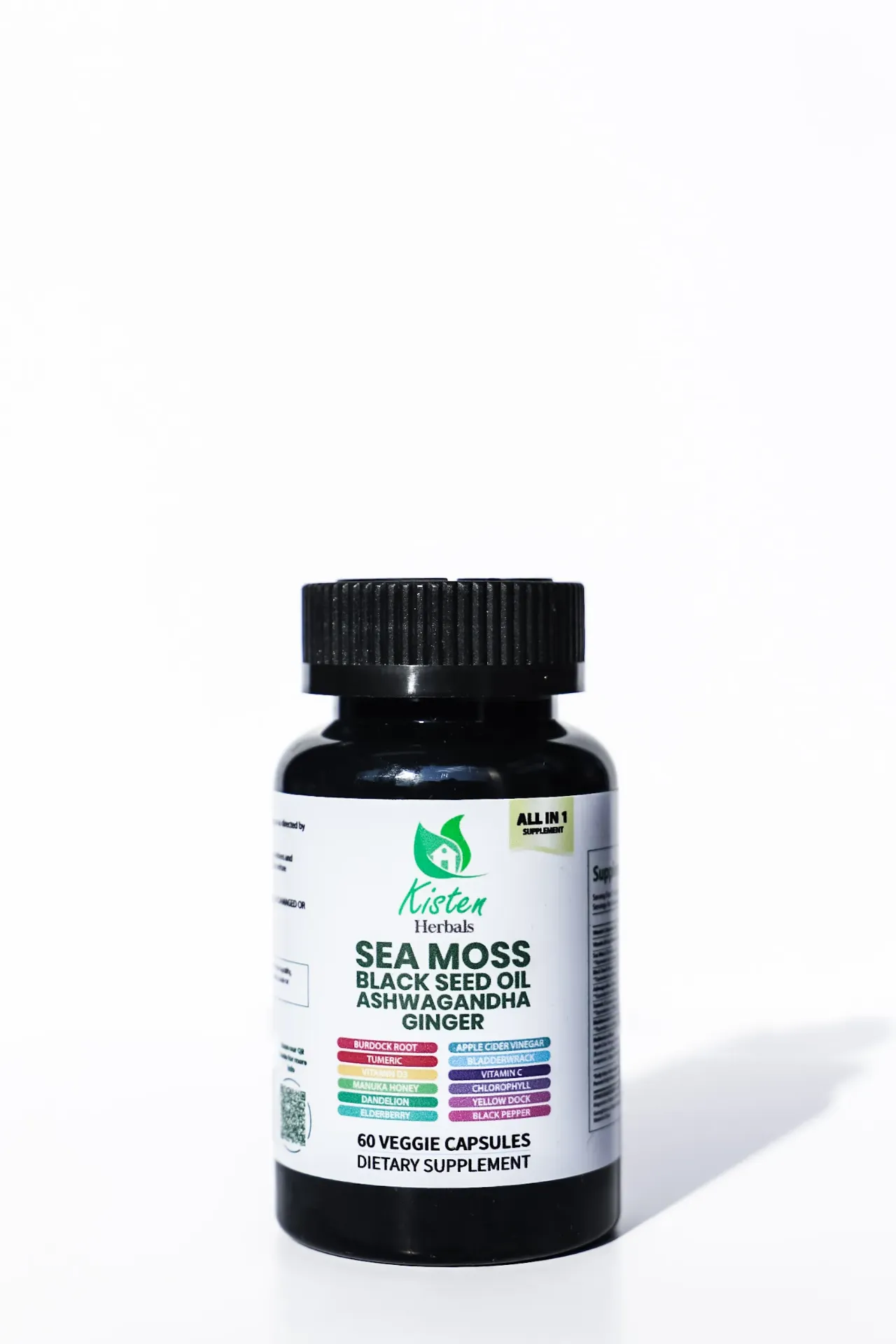 LEMON1_Blackseed Shilajit and Sea Moss Gummies 60 (Consignment)