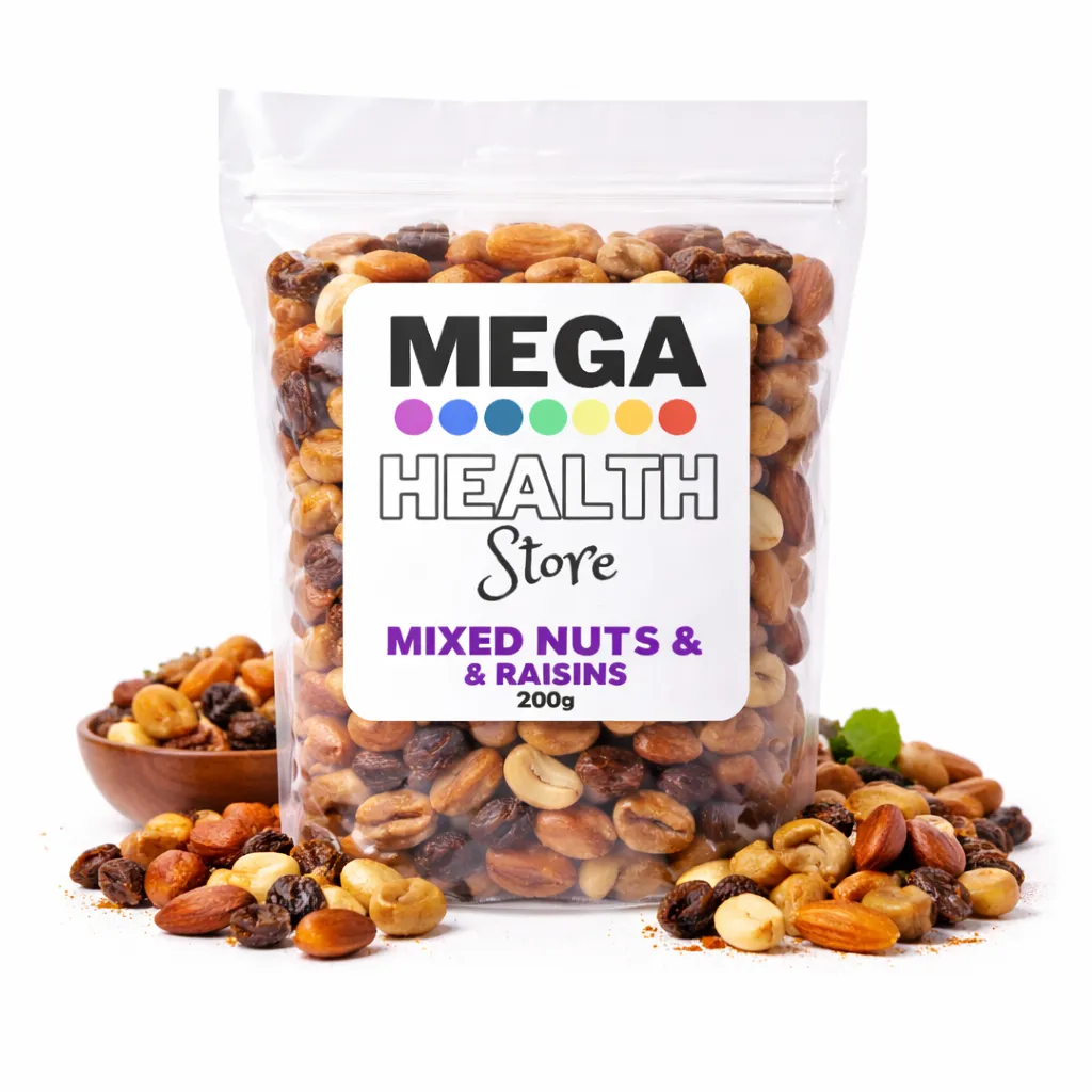 RRMNAR200_Mixed Nuts & Raisins 100g