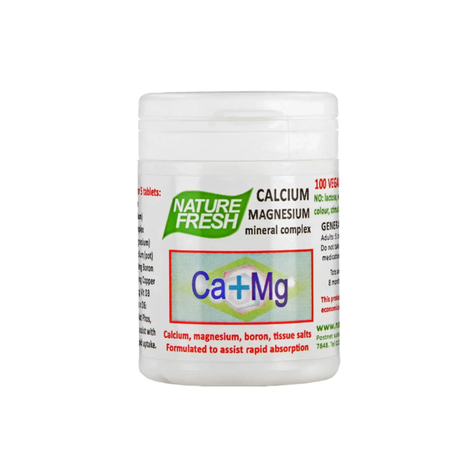 Natures Fresh Calcium & Magnesium complex powder