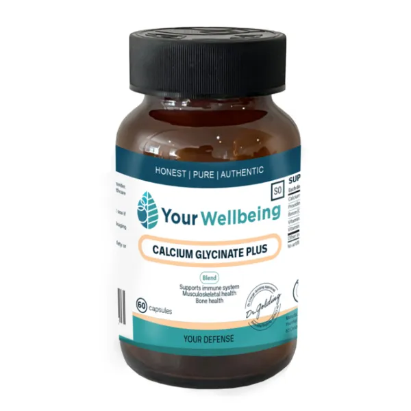 CALCIUM GLYCINATE 60 CAPS.